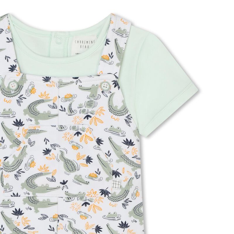 Carrement Beau T-Shirt & Overalls Set 6 - 18M image number 3